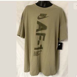 NWT NIKE size XL Oversize Heavyweight AF1 T Shirt